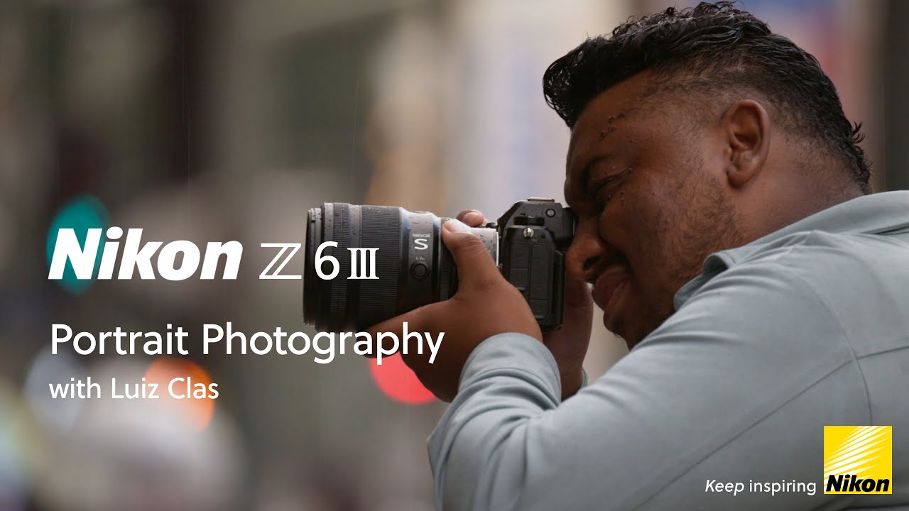 Nikon Z 6III | Primeiro contacto | Fotografia de retrato com Luiz Clas