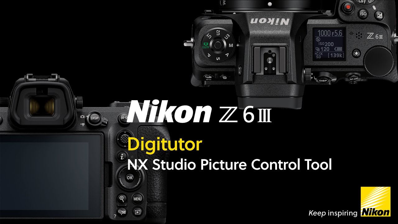 Nikon Z 6III | Digitutor: Utilizar a ferramenta de controlo de imagem -Flexible Colour- do NX Studio