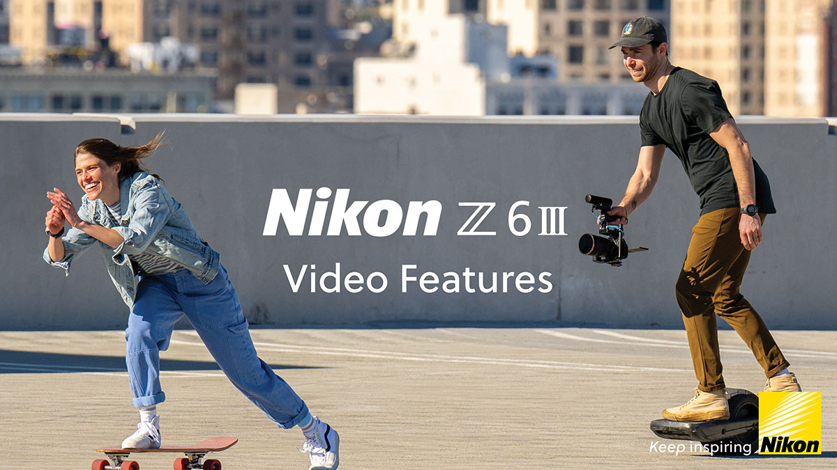 Nikon Z 6III | Caratersticas de vdeo: Concebida para equipas de filmagem de uma s pessoa 